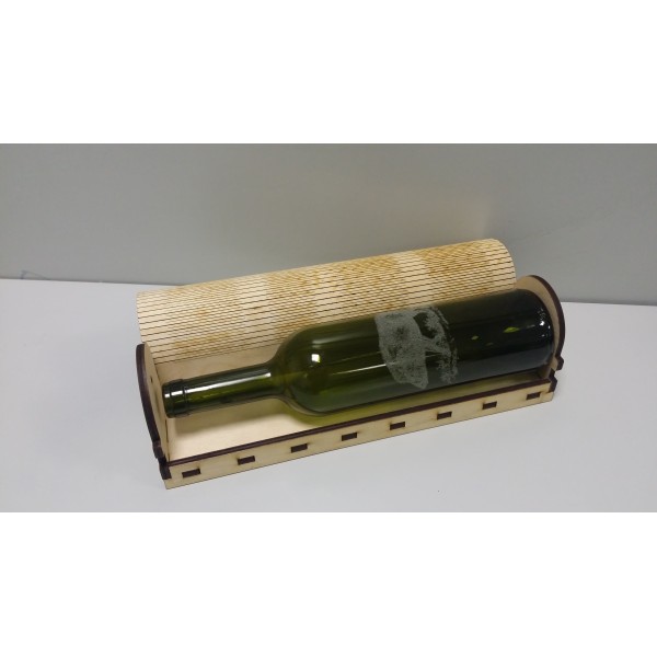Wine bottle gift box - Horizontal 